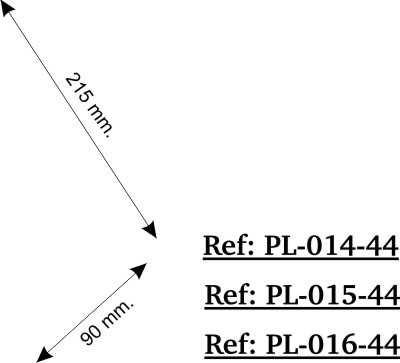 PL-016-44, pletinas, forja, hierro forjado, tafer